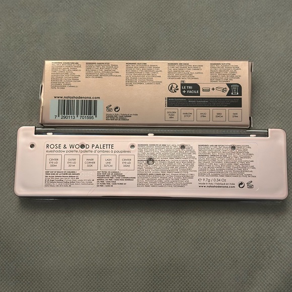 Bundle Natasha Denona Eyeshadow Rose & Wood & mini glam pallete - Picture 6 of 8